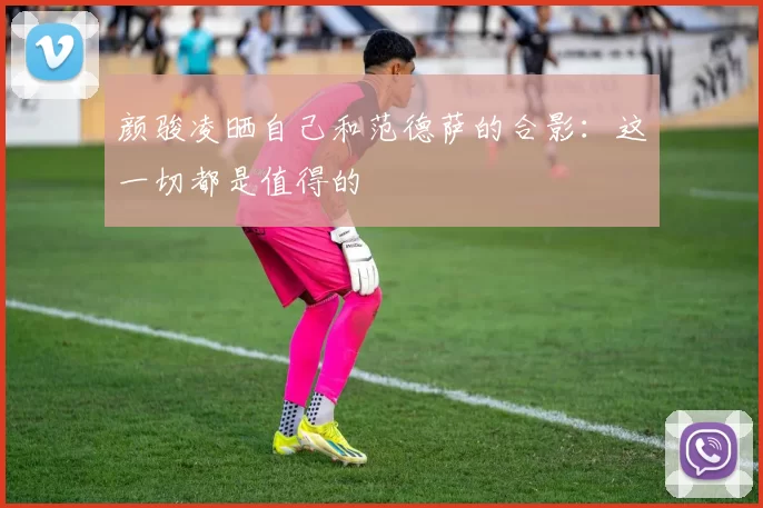 颜骏凌晒自己和范德萨的合影：这一切都是值得的❤