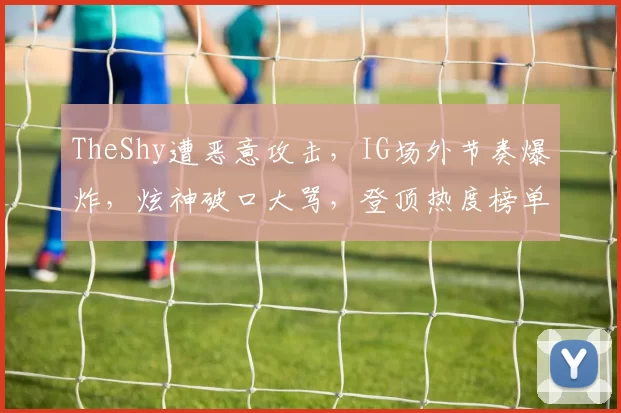 TheShy遭恶意攻击，IG场外节奏爆炸，炫神破口大骂，登顶热度榜单